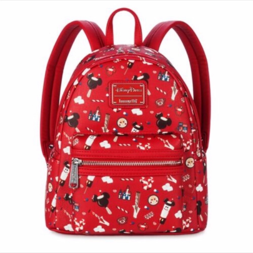 Disney Loungefly Mickey Christmas Treats backpack
